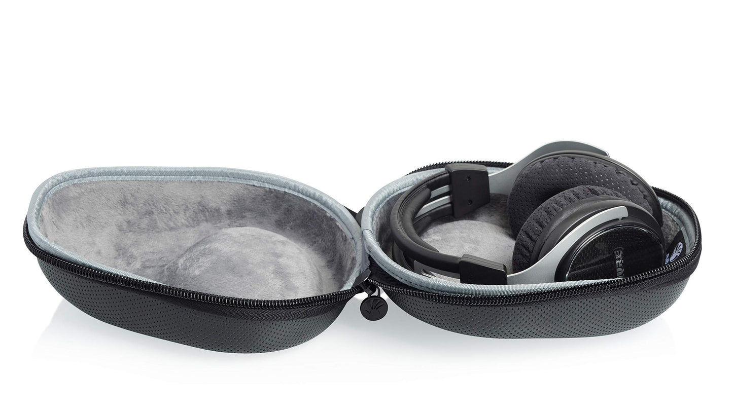 Slappa Full-Sized HardBody PRO Headphone Case for Audio Technica, Beats, Sony + many more; Black - Dimple (SL-HP-07)