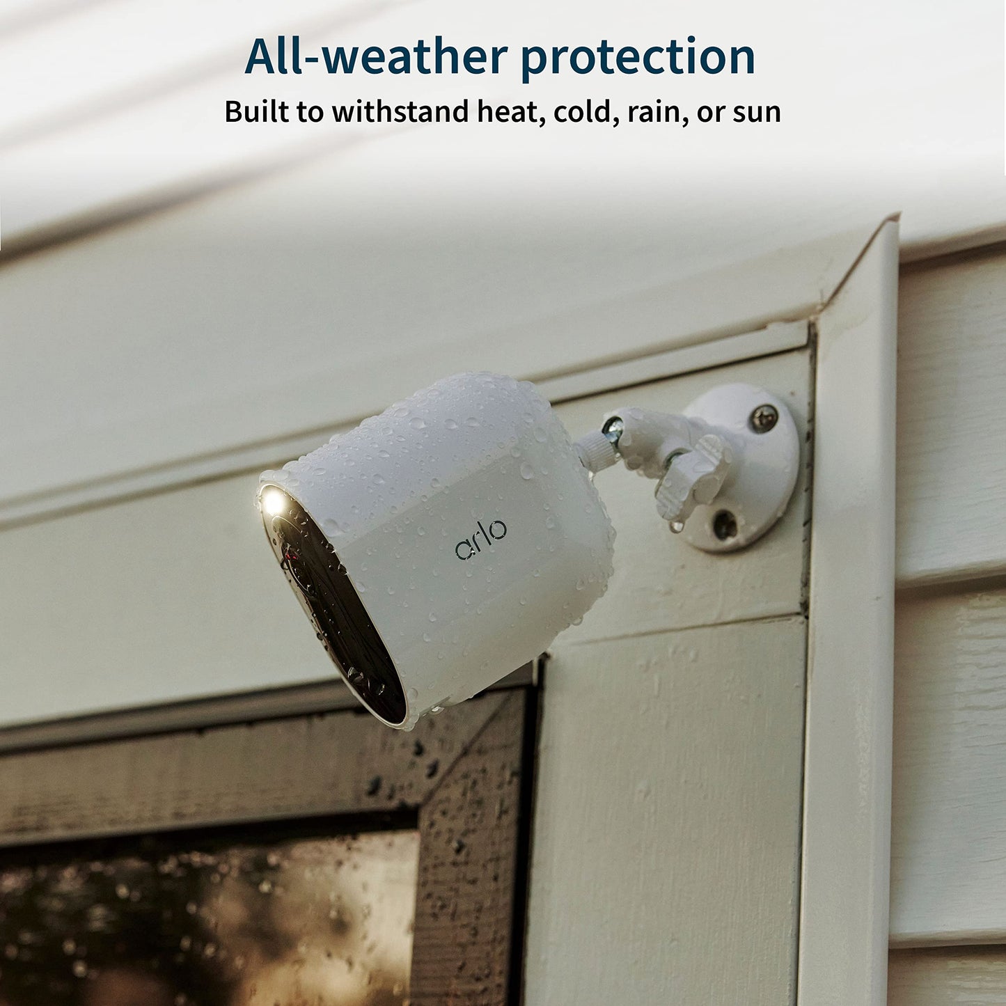 Arlo Pro Security Camera 2K HDR (5th Gen, 2022 Release) - Wireless Outdoor Camera, Rechargeable Removeable Battery, Event Captions, Emergency