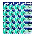 Murata 315 Battery SR716SW 1.55V Silver Oxide Watch Button Cell (20 Batteries)