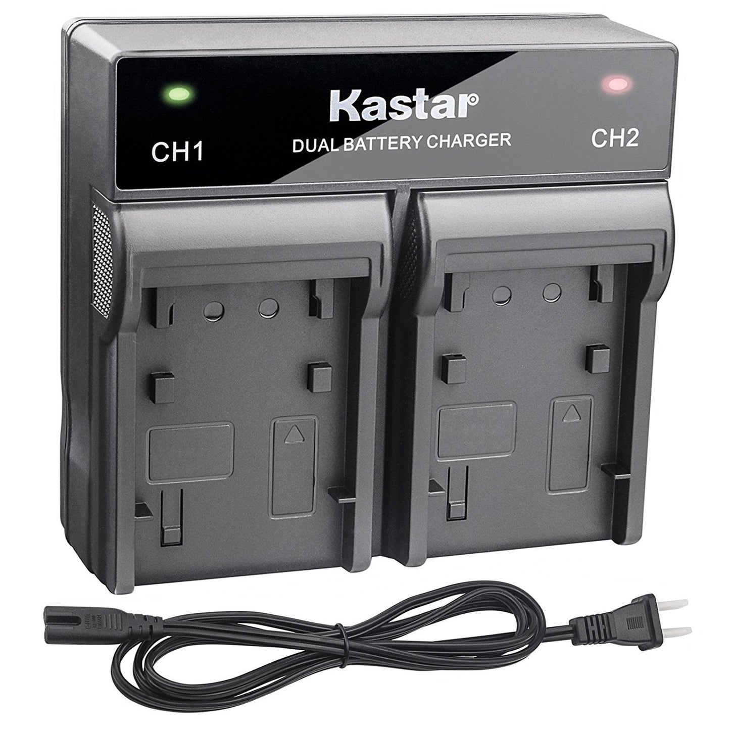Kastar Fast Dual Charger for Canon BP-970 BP-945 BP-975 and ES300V ES410V ES420V ES520A ES4000 ES5000 ES6000 ES6500V ES7000ES ES7000V ES8000V ES8100V