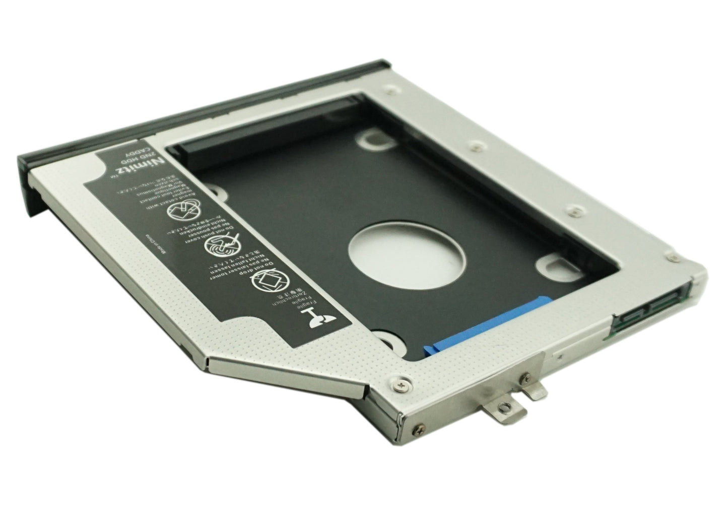 Nimitz 2nd HDD SSD Hard Drive Caddy for Hp Zbook 15 Zbook 17 with Bezel