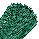 4 inch 3mm Dark Green Nylon Garden Cable Zip Ties Self Locking Cable Ties Twist Ties, Multi-Purpose Cable Tie(100 Pcs)
