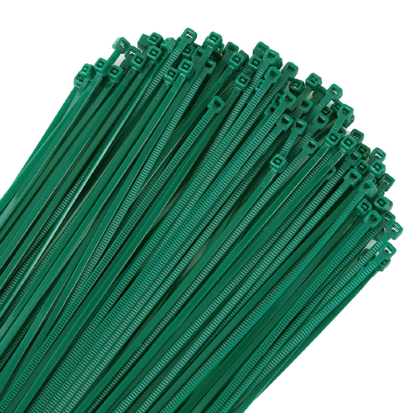4 inch 3mm Dark Green Nylon Garden Cable Zip Ties Self Locking Cable Ties Twist Ties, Multi-Purpose Cable Tie(100 Pcs)