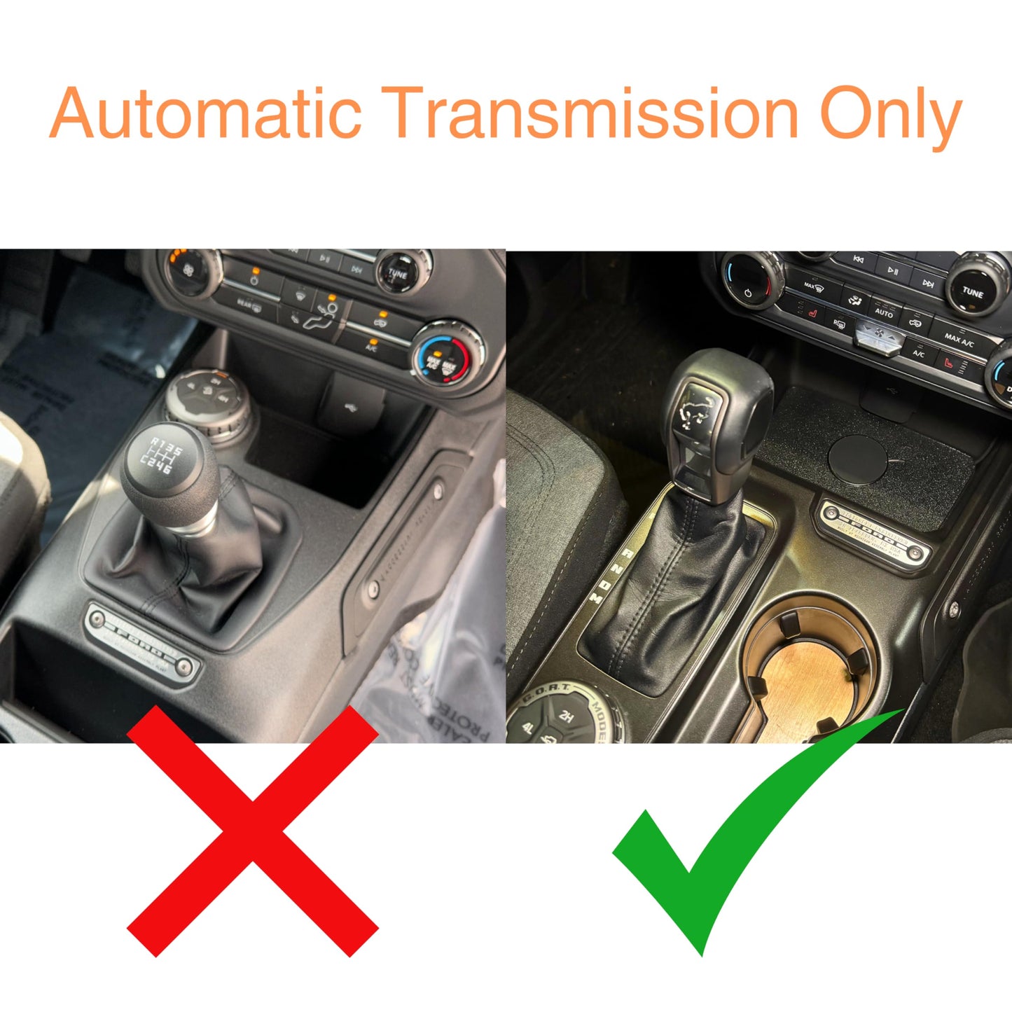 615 South Magnetic Phone Mount Compatible with Ford Bronco 2021-2026 - 360° Tilt Swivel Adjustable Phone Holder for Bronco Accessories - Strong Hold