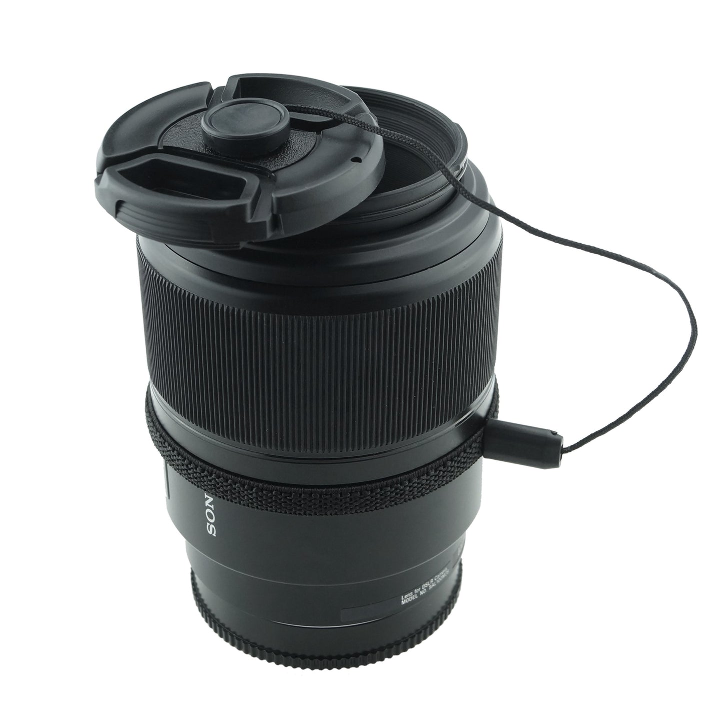 CamKix 58mm Lens Cap Bundle Compatible with Nikon, Canon, Sony Camera - 4 Snap-on Lens Caps for DSLR Cameras - 4 Lens Cap Keepers - Microfiber