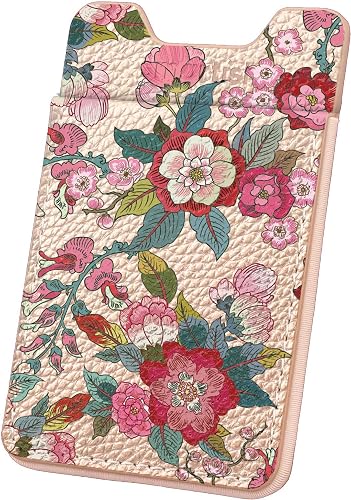 Smartish Stick-on Phone Wallet - Sidecar Slim Expandable Credit Card Pocket - Universal Fit- iPhone and Android - Flavor Of The Month