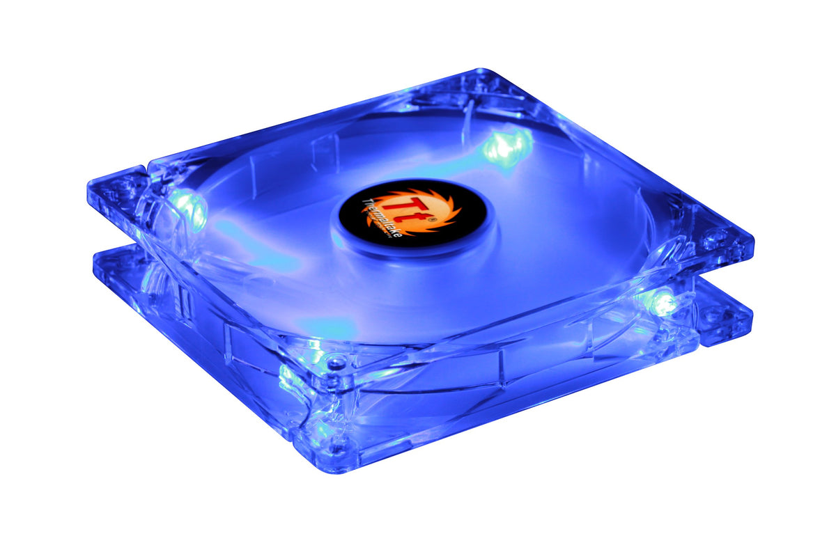 Thermaltake Blue-Eye Silent Smart 80mm Blue Led Case Fan with Adjustable Fan Speed Control AF0025