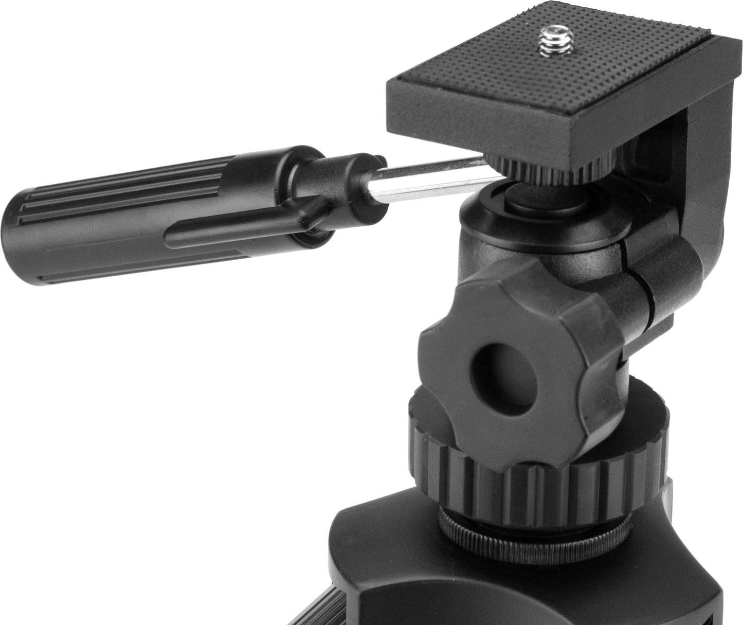 BARSKA AF13270 Heavy Duty Table Top Tripod for Cameras, Binoculars, Spotting Scopes, and More, Black, One Size, Adjustable Height Min-Max: 10.25"