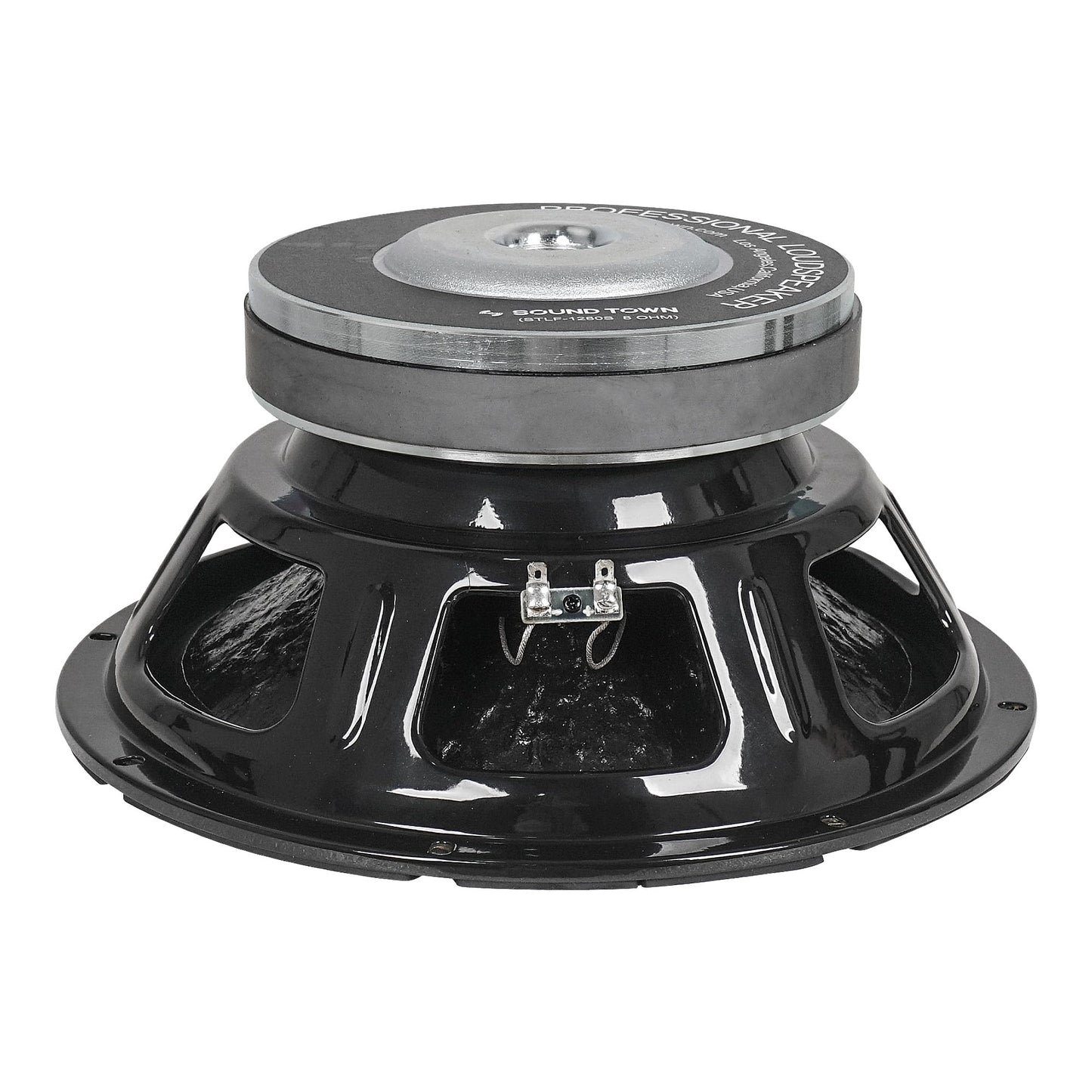 Sound Town 12” 350W Steel Frame Raw Subwoofer (Low Frequency Driver) w/ 3" Voice Coil, 80 oz Magnet, Replacement Woofer for PA/DJ Speaker, Subwoofer
