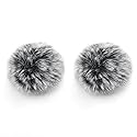 JCMOYUTY Windscreen for Hollyland Lark A1 Wireless Mini Microphone Deadcat Furry Cover, 2 Pack Grey Pop Filter Accessory