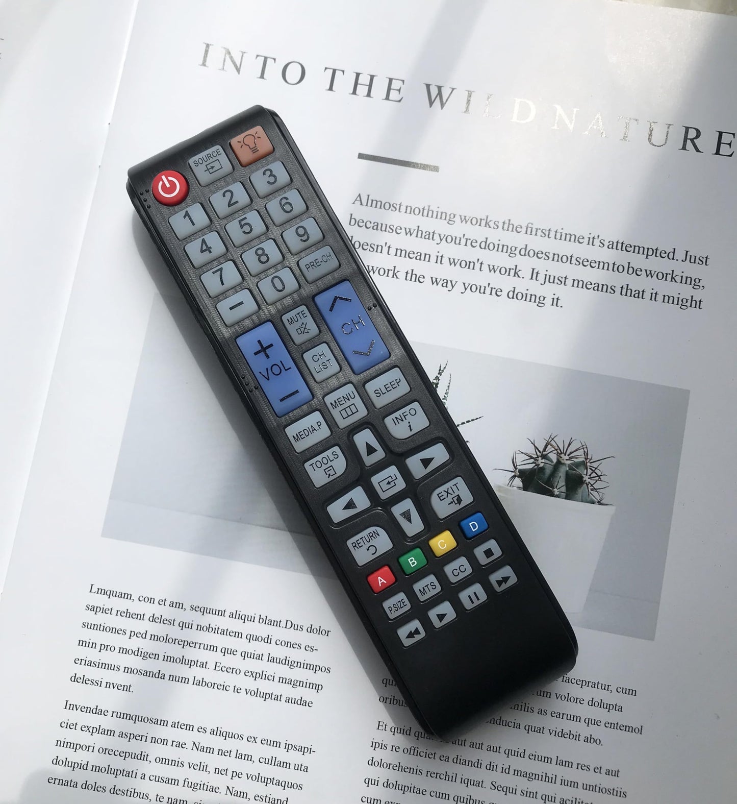 Replacement Remote Control for Samsung UN24H4000 UN24H4000AF UN28H4000 LED TV (2014 Model)