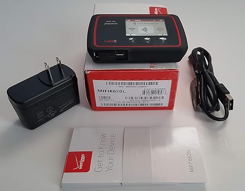 Verizon Jetpack MiFi 6620L - 4G LTE - LTE Band 13/4 (700/1700 MHz), CDMA/1xEVDO Rev. A (800/1900 MHz); Global Network: EDGE/GSM (850/900/1800/1900)