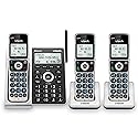 VTech VS306-3 DECT 6.0 3 Handsets Cordless Home Phone with Bluetooth, Answering System, Smart Call Blocker, Caller ID Announce, Backlit Display