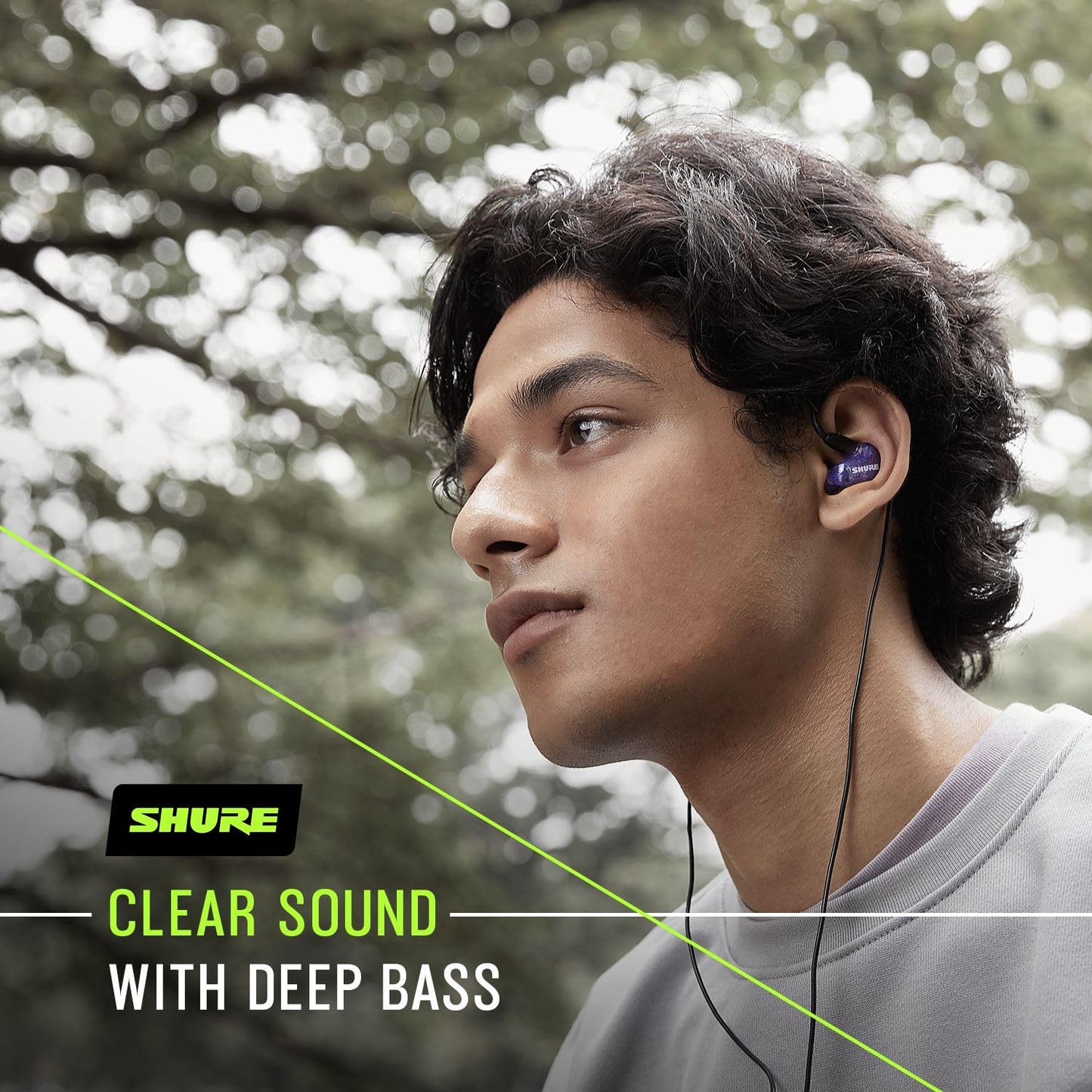 Shure SE215 SPE PRO Sound Isolating Wired Earbuds - Purple