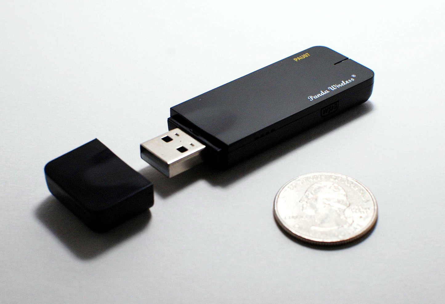 Panda Wireless N600 Dual Band (2.4GHz & 5.0GHz) 300Mbps Wireless N USB Adapter w/WPS Button - Windows XP/Vista/7/8/10/11, Zorin, Mint, Ubuntu
