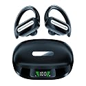 TELKRO SP36 Sports Wireless Earbuds with earhooks, Bluetooth 5.4, Hi-Fi Stereo Sound, LED Display, Long-Lasting Battery Life, Waterproof Sport