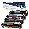 LCL Remanufactured Toner Cartridge Replacement for HP 304A CC530A CC531A CC532A CC533A CP2020 CP2025 CP2025dn CP2025n CP2025x CM2320 CM2320fxi CM2320n