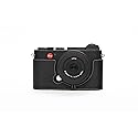 Leica CL Case, BolinUS Handmade Genuine Real Leather Half Camera Case Bag Cover for Leica CL Camera Bottom Opening Version + Hand Strap -Black
