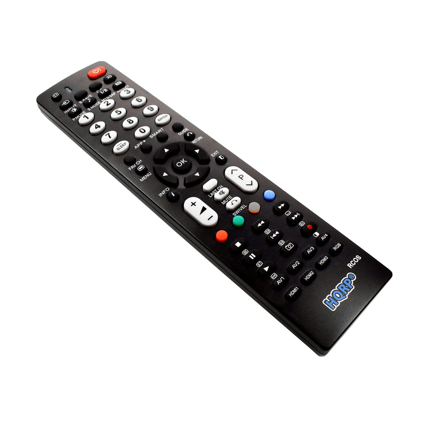HQRP Remote Control Compatible with Hitachi L32A403 L32A404 L32C205 L32N03A L32N05A LCD LED HD TV Smart 1080p 3D Ultra 4K Plasma