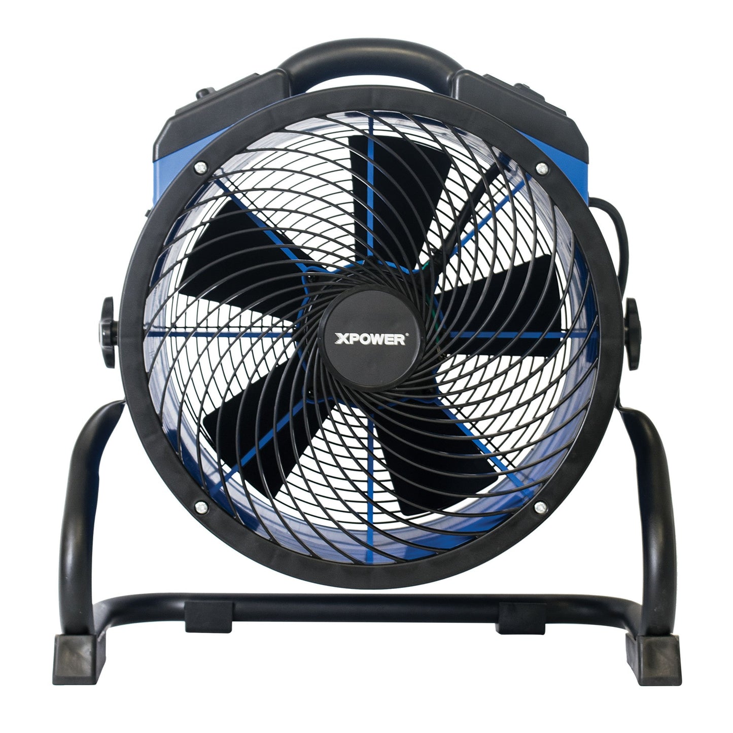 XPOWER FC-300 Heavy Duty Industrial High Velocity Whole Room Air Mover Air Circulator Utility Shop Floor Fan, Variable Speed, Timer, 14 inch, 2100