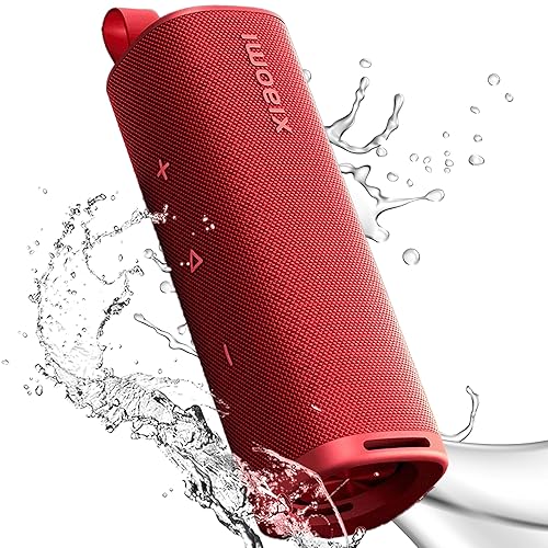 XIAOMI Portable Bluetooth Speaker (30W), Sound, True Wireless Stereo, Bluetooth 5.4, IP70 Waterproof, Long Time Playback, Red