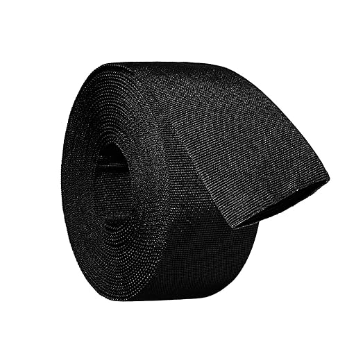 0.75" ID Nylon Protective Hose Sleeve, Nylon Cable Cover for Welding Torch Hydraulic Hose, 25' Length, Black