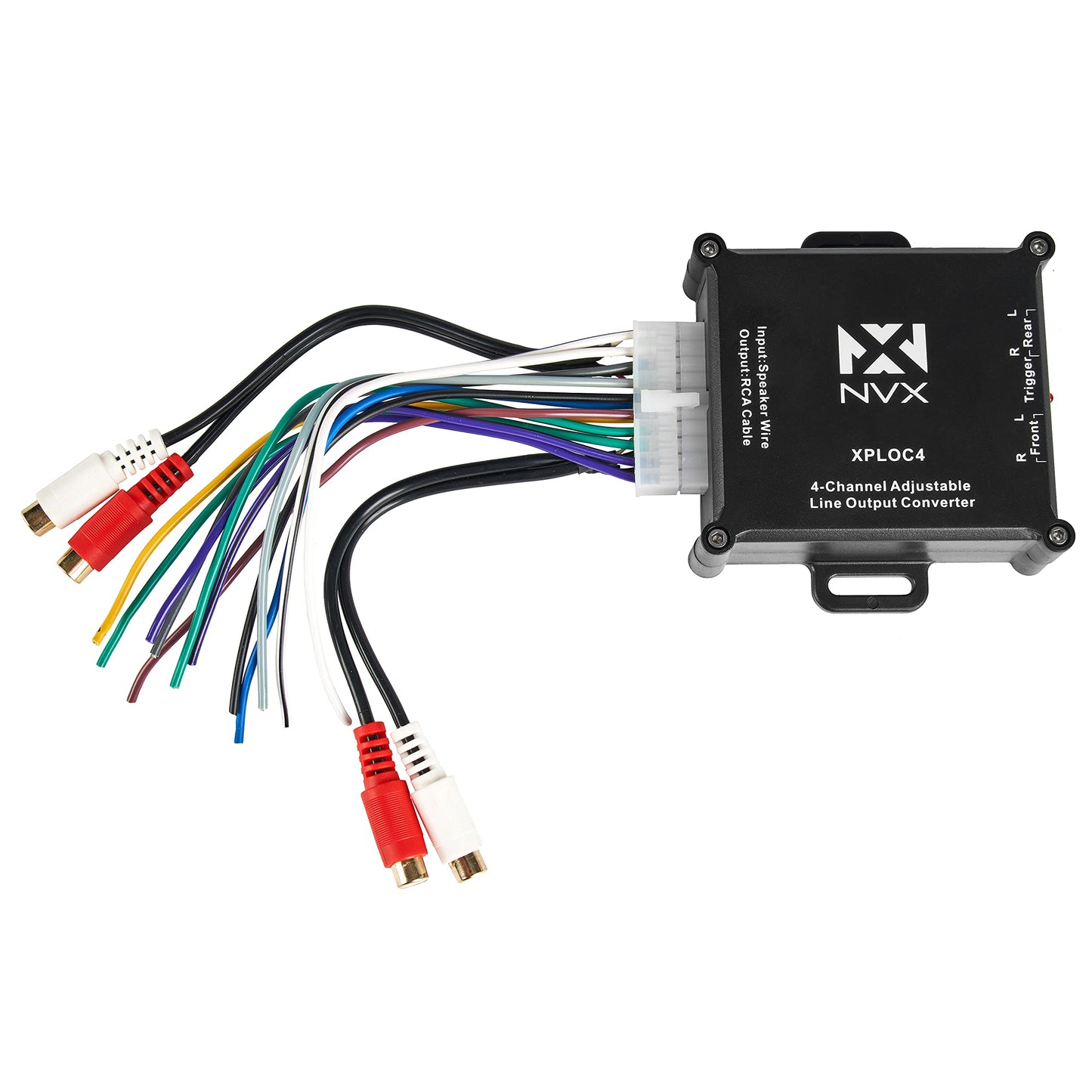 NVX XPLOC4 4-Channel 600W Adjustable Line Output Converter with Remote Turn On