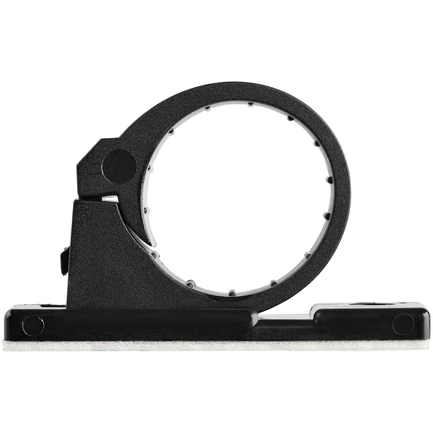 StarTech.com 100 Adhesive Cable Management Clips Black - Network/Ethernet/Office Desk/Computer Cord Organizer - Sticky Cable/Wire Holders - Nylon Self