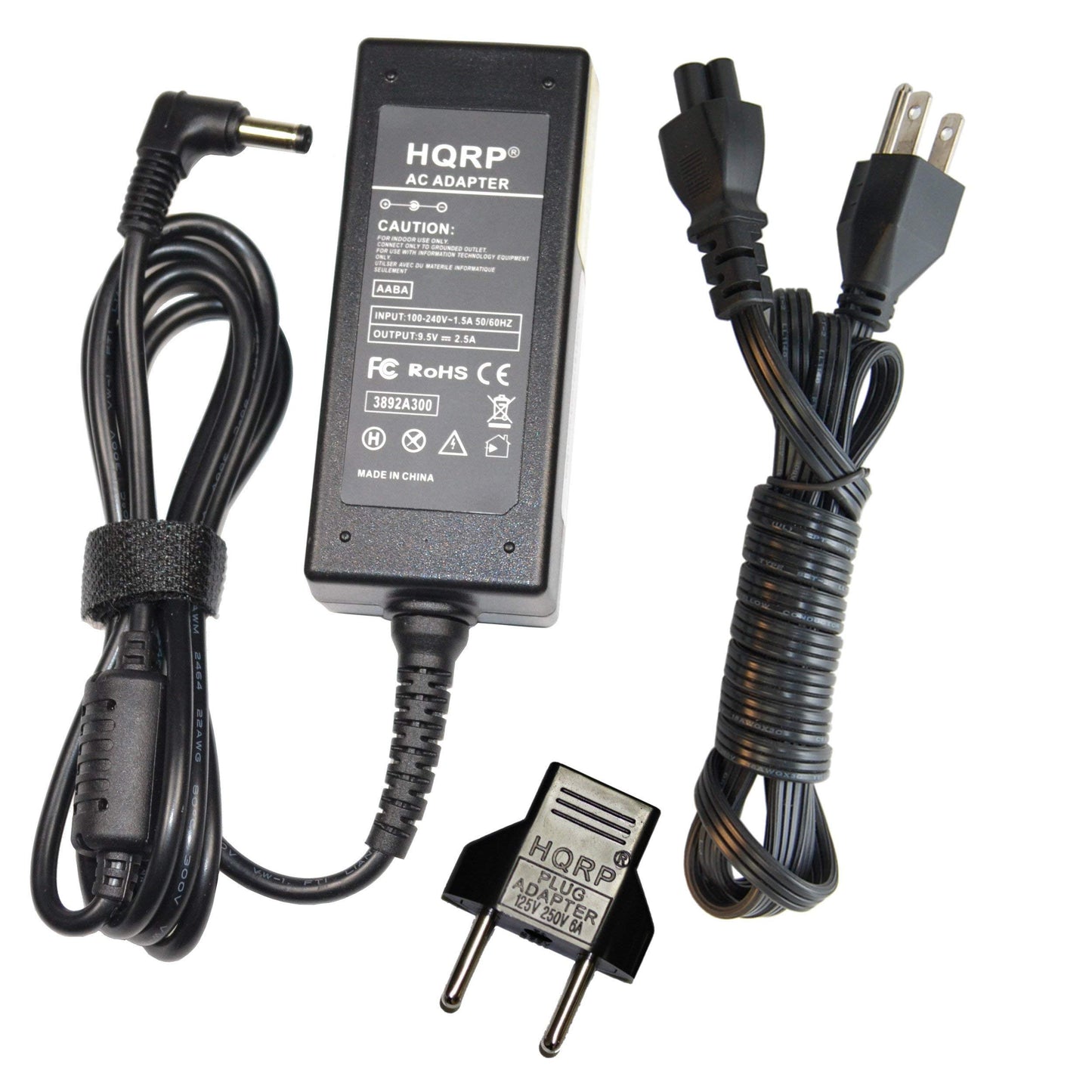 HQRP 9.5V AC Adapter Battery Charger Compatible with Sony AC AC-E9522 SRS-XB40 Bluetooth Speaker Power Supply Cord Adaptor SRS-XB4O SRSXB40 SRSXB4O…
