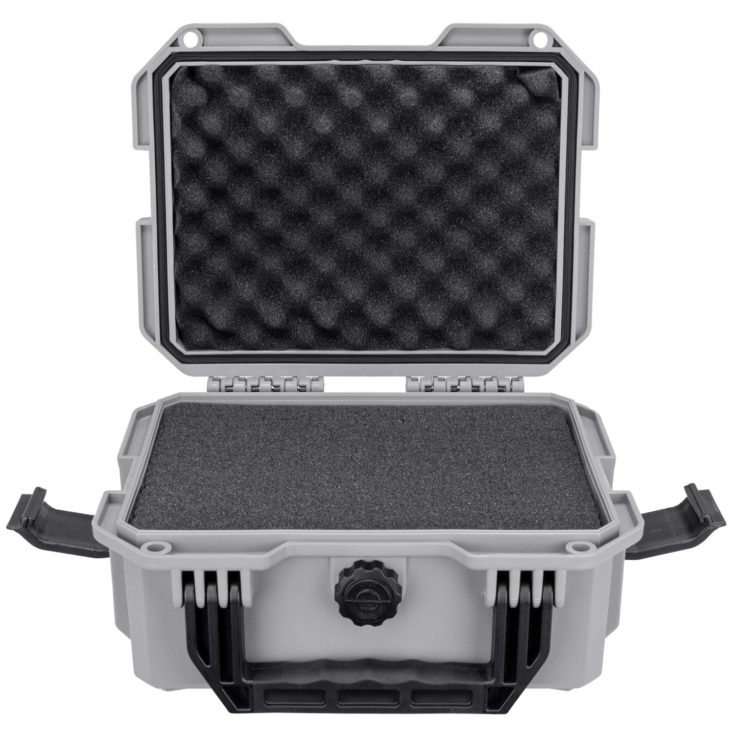 Eylar 11.8" Intact Series Compact Hard Camera Case, Lightweight and Durable Stacker Design with Foam (Gray)
