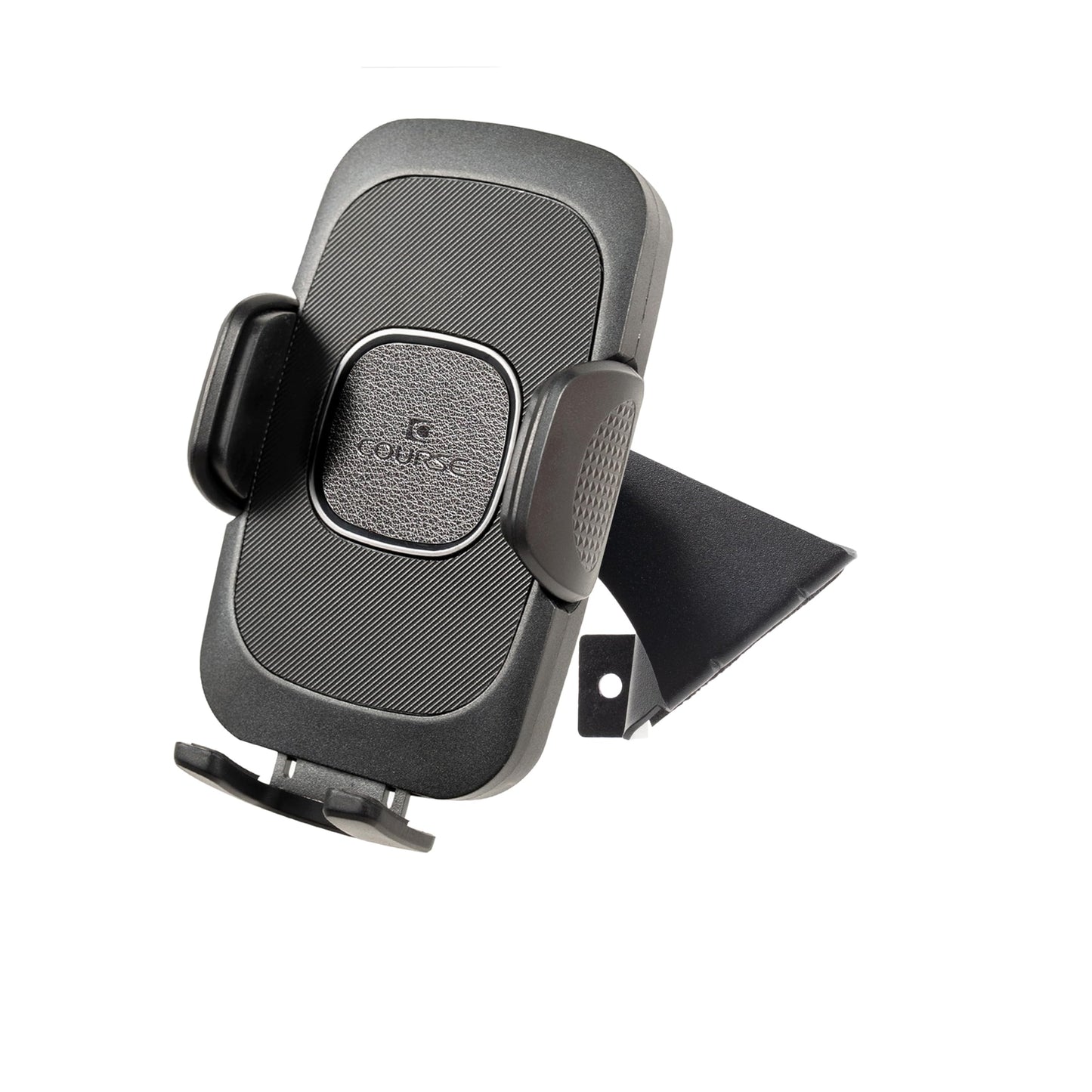 Course Motorsports Direct Fit Phone Mount - GMC Sierra Denali 1500 AT4 (2022+), 2500-3500HD Denali (2024+) Cradle Head - No Charging Manual Closing