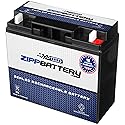 ZIPPBATTERY 12V 20Ah SLA Battery - T3 Nut & Bolt Terminal Power for Alarms, Scooters, Emergency Lights, Toys, Solar Units & Backup Systems - Deep…