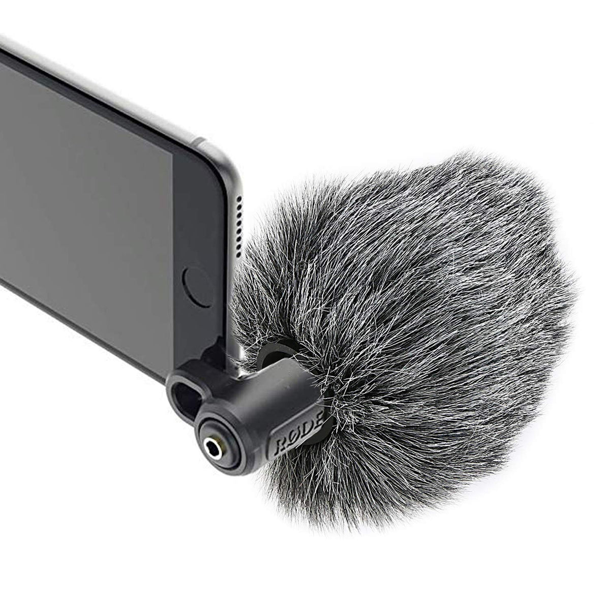 Furry Windscreen Muff, Mic Pop Filter/Foam Wind Cover fits for Rode VideoMicro and VideoMic Me Me-L Microphone by SUNMON