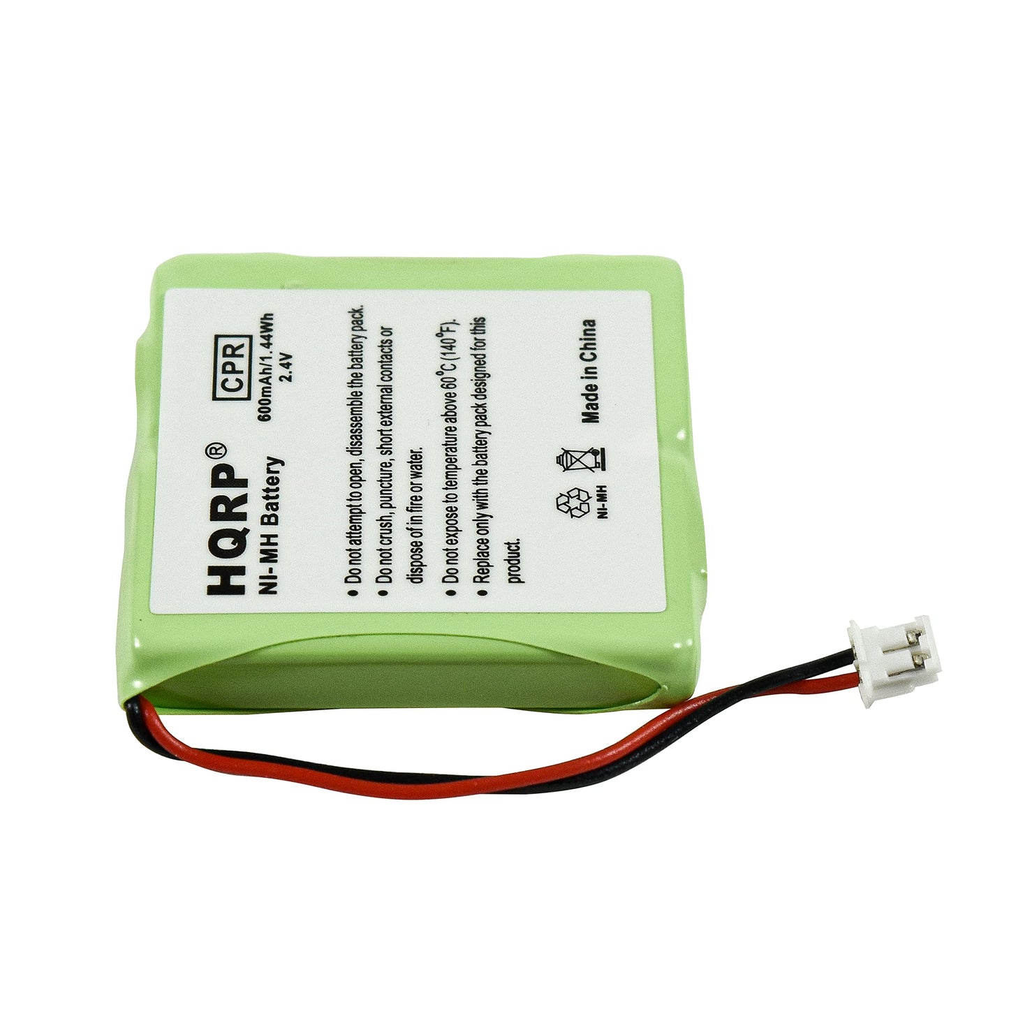 HQRP Phone Battery 2-Pack Compatible with Medion MD81877, MD82877, Life S63006, Slim DECT 500, TeXet DECT TX-D7400 Cordless Telephone