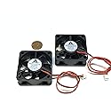 2 Pieces Fan 24v 5020 5cm 50mm cooling brushless case 2pin 20mm pc A38