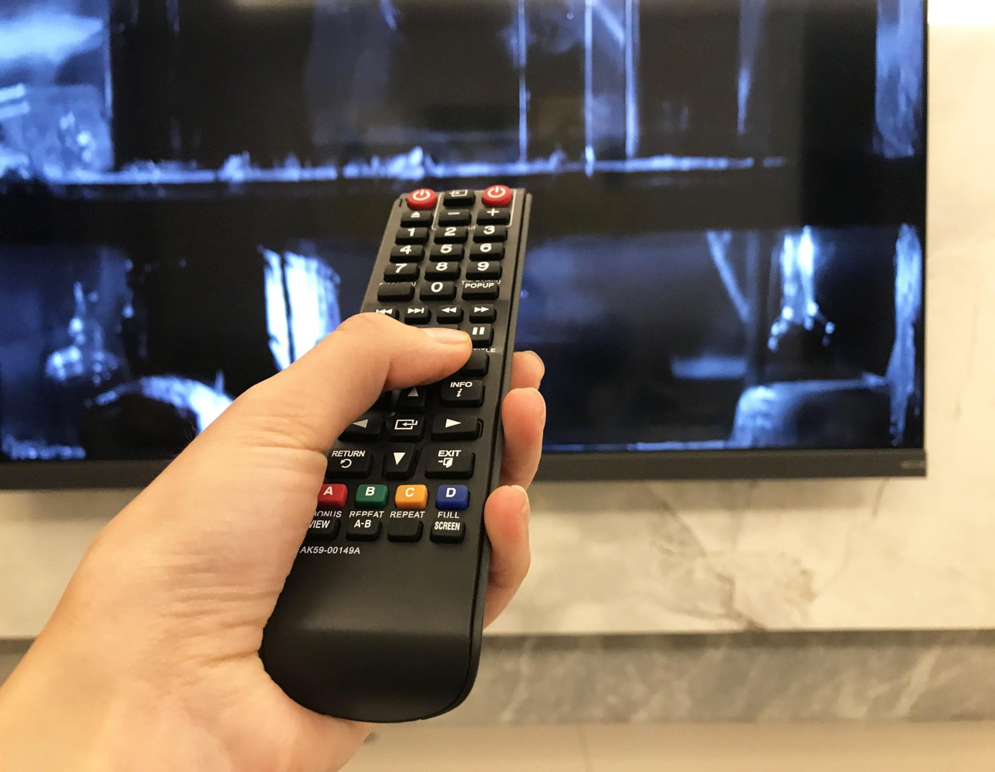 Universal Replacement Remote Control for Samsung BD-J5900 BD-JM57 BD-JM57C BD-JM51 BD-HM51 BD-FM51 BD-FM57C BD-J5700 BD-J5700/ZA BD-J5100 BD-F5100