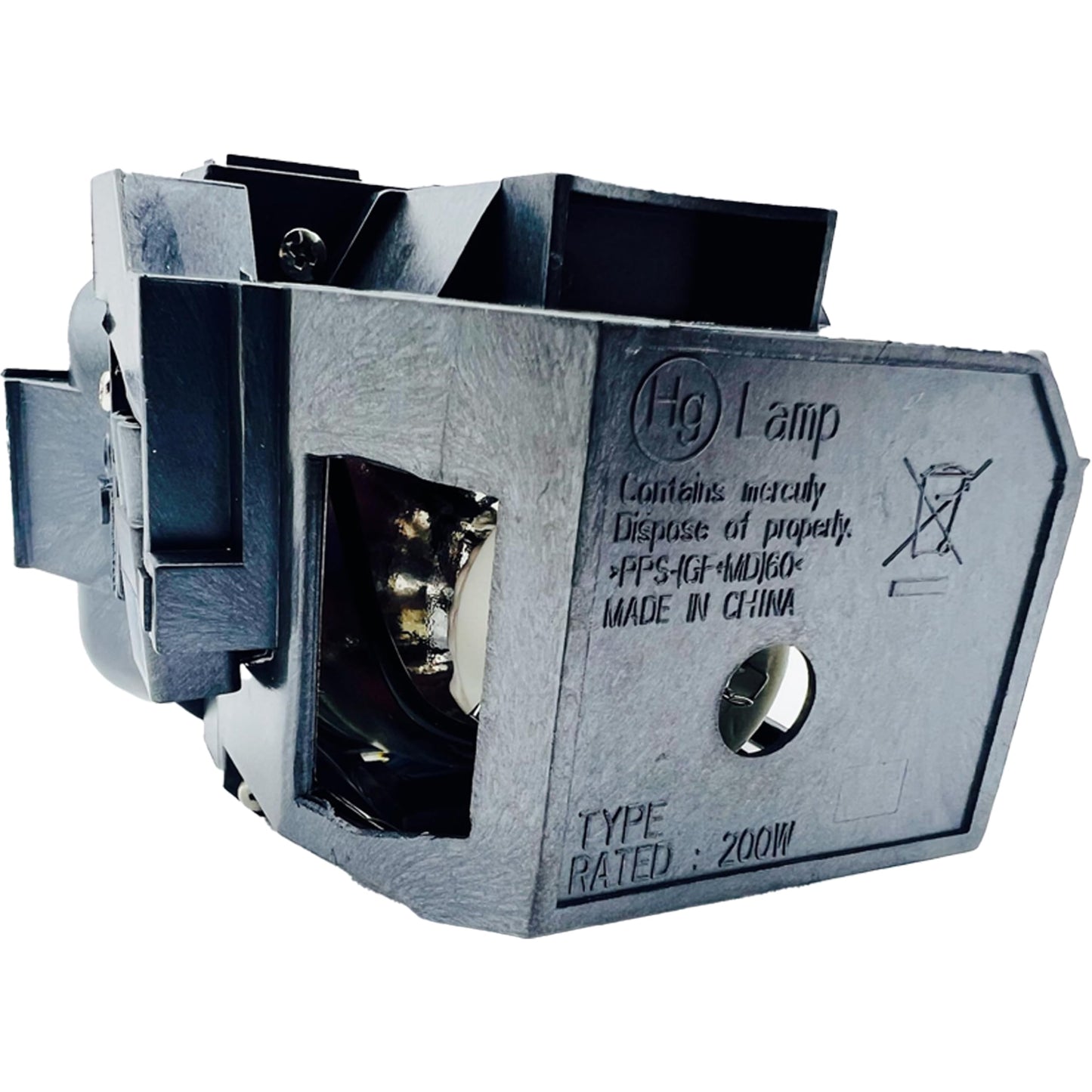 Jaspertronics™ Original Lamp & Housing for The Epson Home Cinema 1040 Projector with Original Specification and Full lifespan Bulb Inside - 1 Year