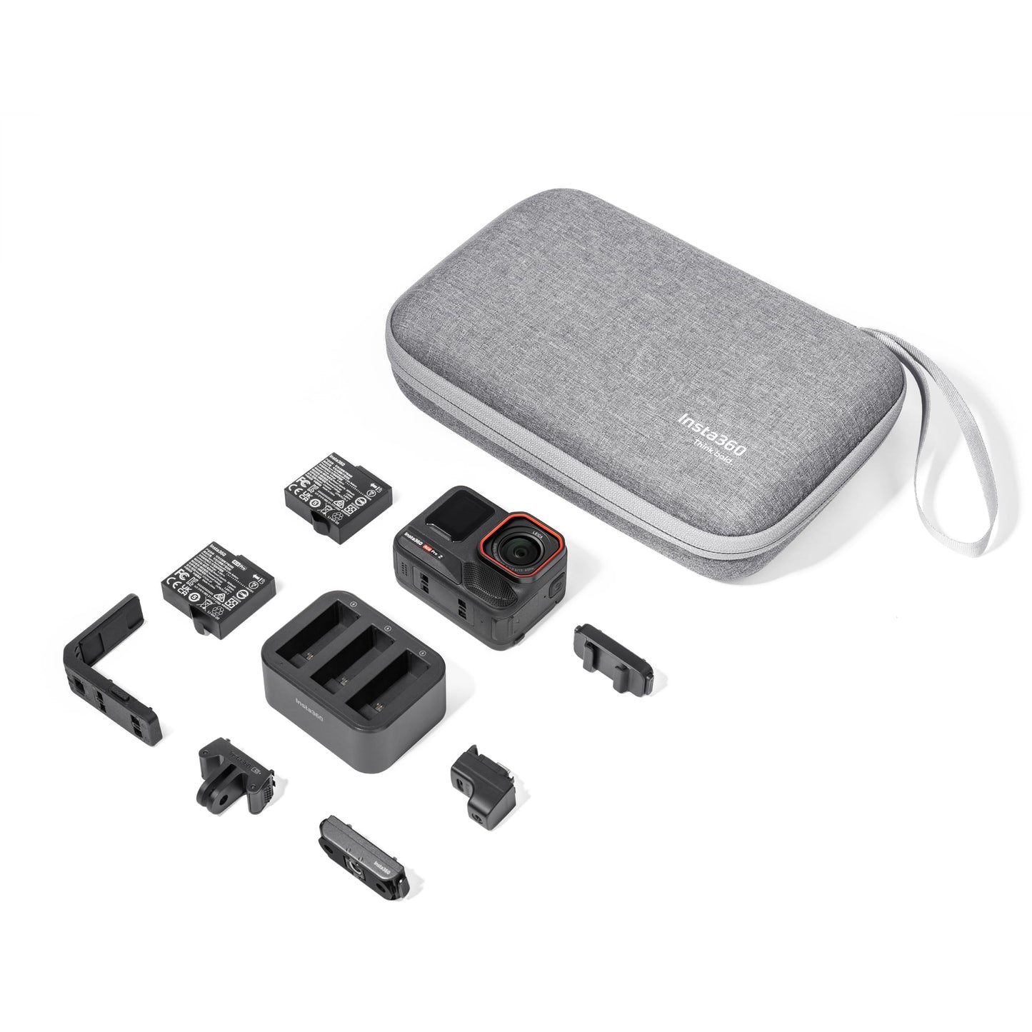 INSTA360 Carry CASE for ACE and ACE PRO/PRO 2 Action Camera, Gray