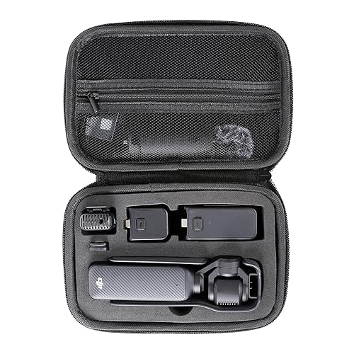 PellKing Carrying Case for DJI Osmo Pocket 3 Camera, Portable Storage Bag Compatible Osmo Pocket 3 Creator Combo Accessories