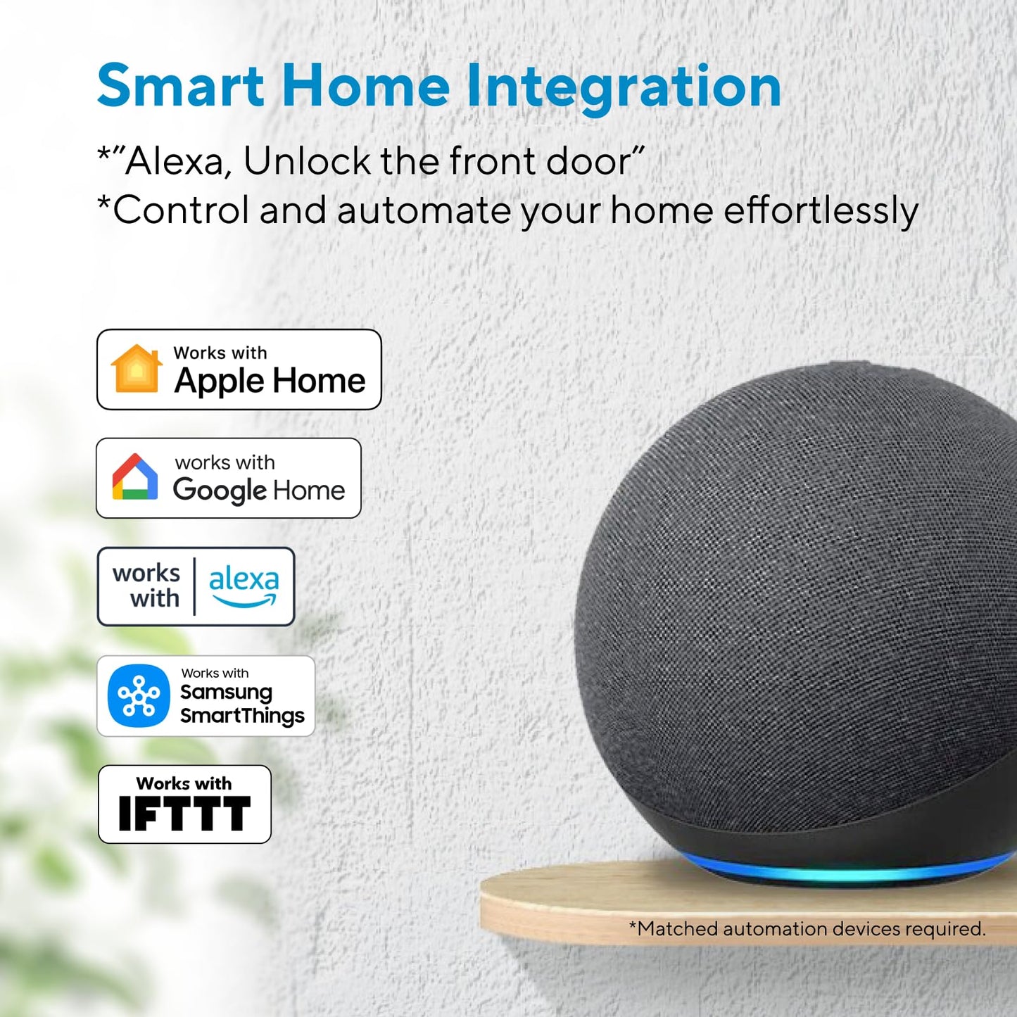 ULTRALOQ Bolt NFC, World's First Smart Lock with Apple Home Key and Android NFC Tap to Unlock, Built in Wi-Fi Deadbolt, Remote Control, Works