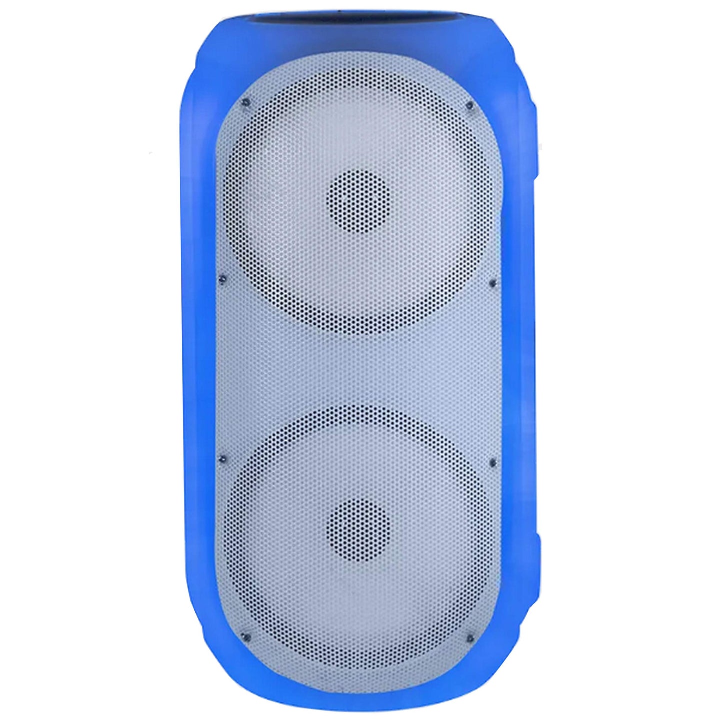 Gemini GC-206BTB Portable Rechargeable LED Cabinat Bluetooth USB SD Card Party Speaker