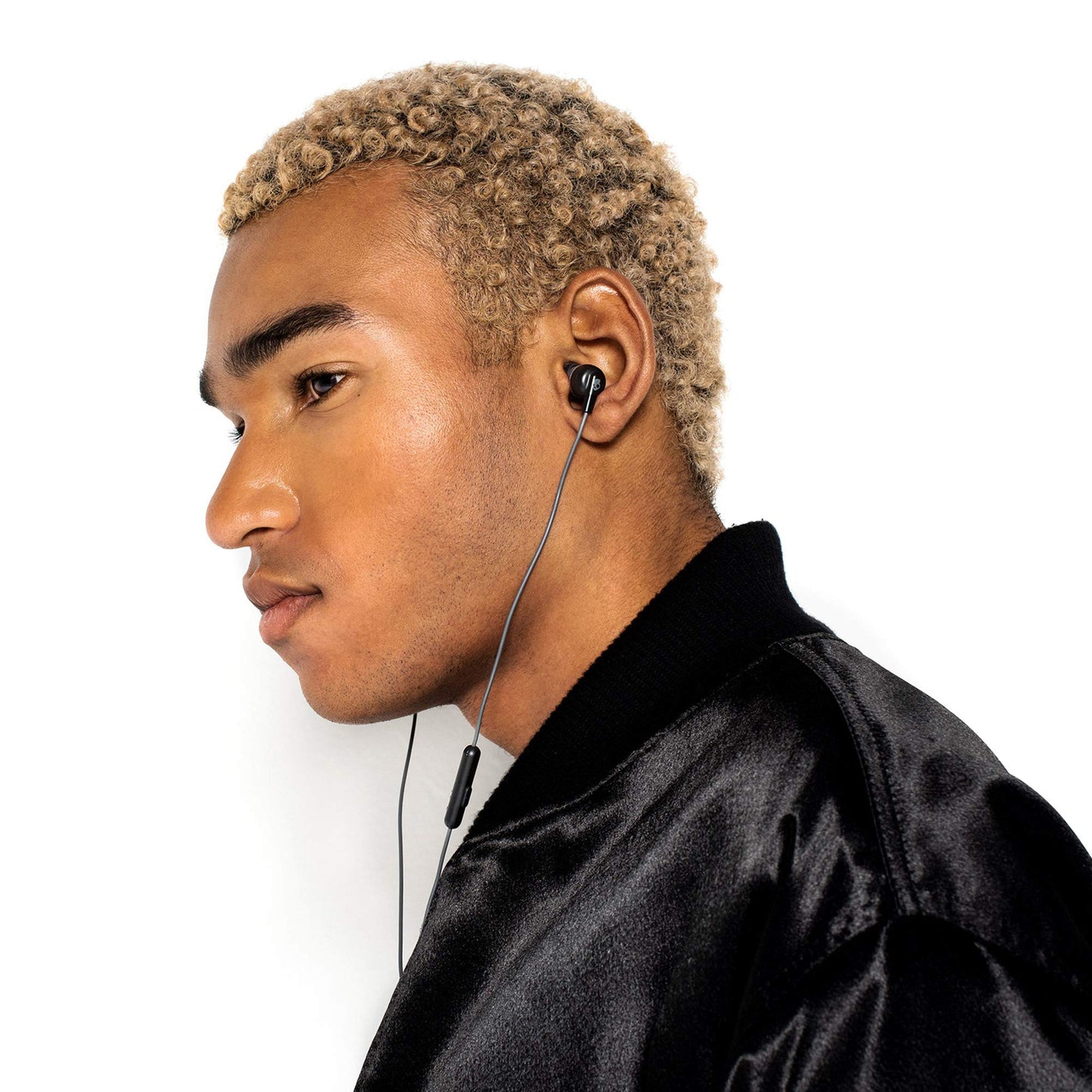Skullcandy Ink’d+ Wired Earbuds with 3.5mm Plug, Noise Isolating Fit, Built-in Microphone Call and Track Control, Ear Gel Sizes Included for Custom