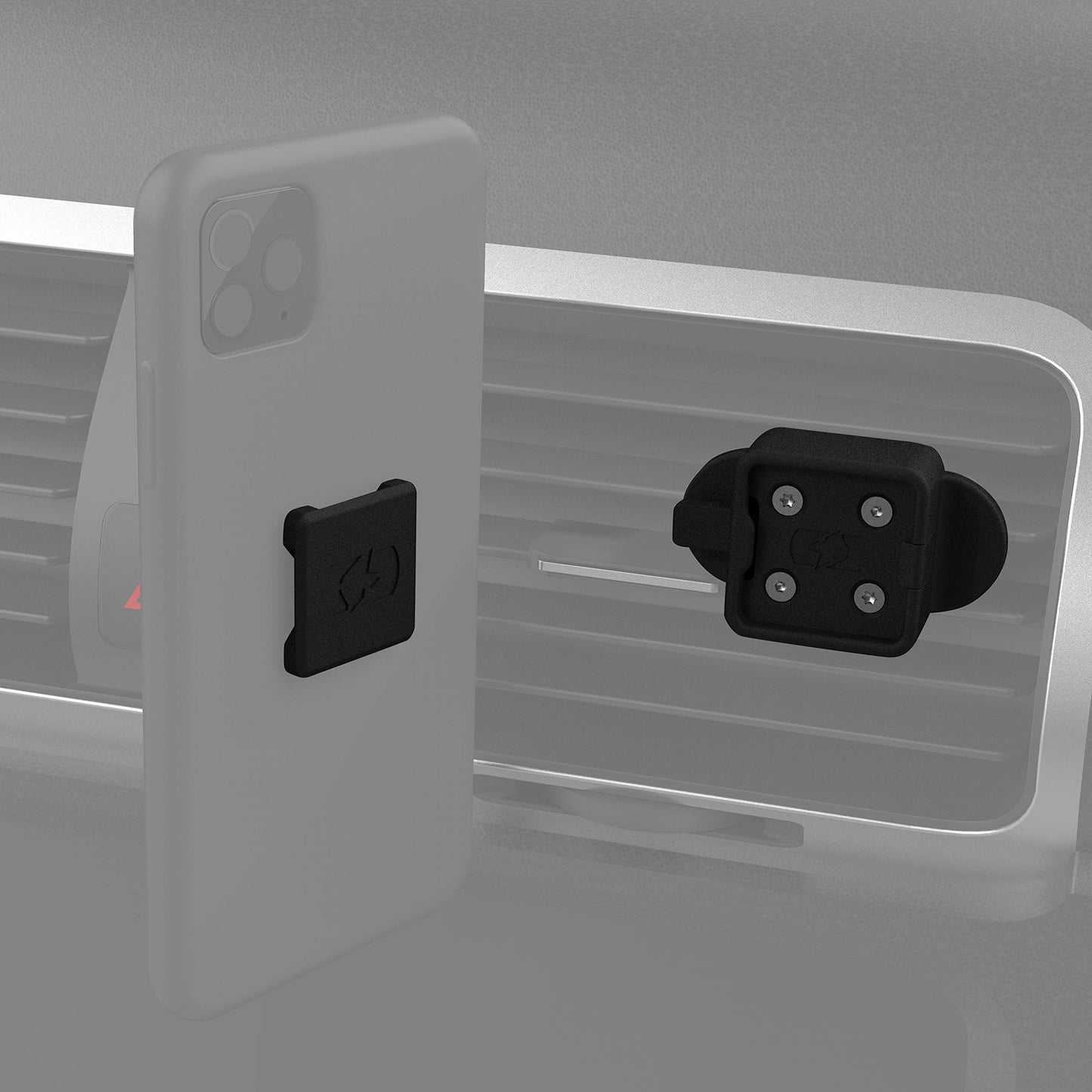 Cliqr Car Vent Device Mount System. Phone/GPS/Compact Action holder. OX857
