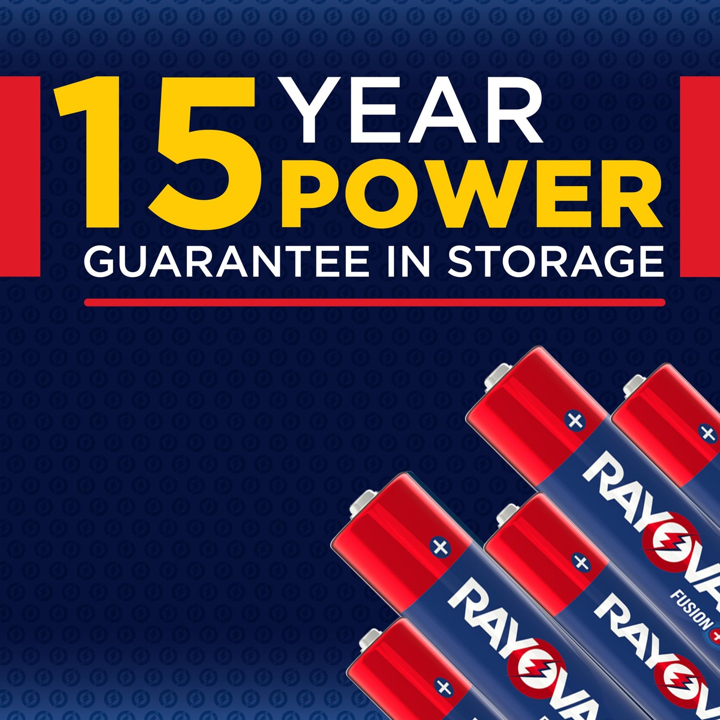 Rayovac Fusion AA Batteries (16 Pack), Double A Alkaline Batteries