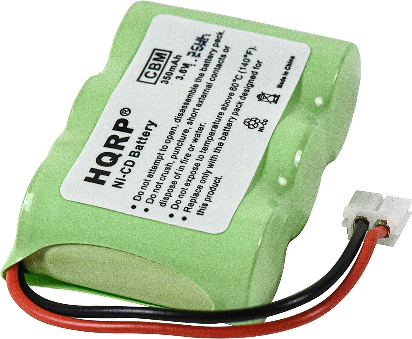 HQRP Phone Battery 2-Pack Compatible with AT&T Lucent Model 2422 SKU 23402 4051 SKU 59768 Part Number 89-0047-00-00 8900470000 Replacement