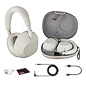 Sony WH-1000XM6 Wireless Noise Canceling Headphones (Silver) Foldable Over-Ear Bluetooth Headset | Hi-Res Audio, 30-Hour Battery, LDAC, Multipoint…