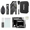 KuuZuse Professional DSLR Camera Cleaning Kit with APS-C Cleaning Swabs, Microfiber Cloths, Camera Cleaning Pen, for Camera Lens, Optical Lens