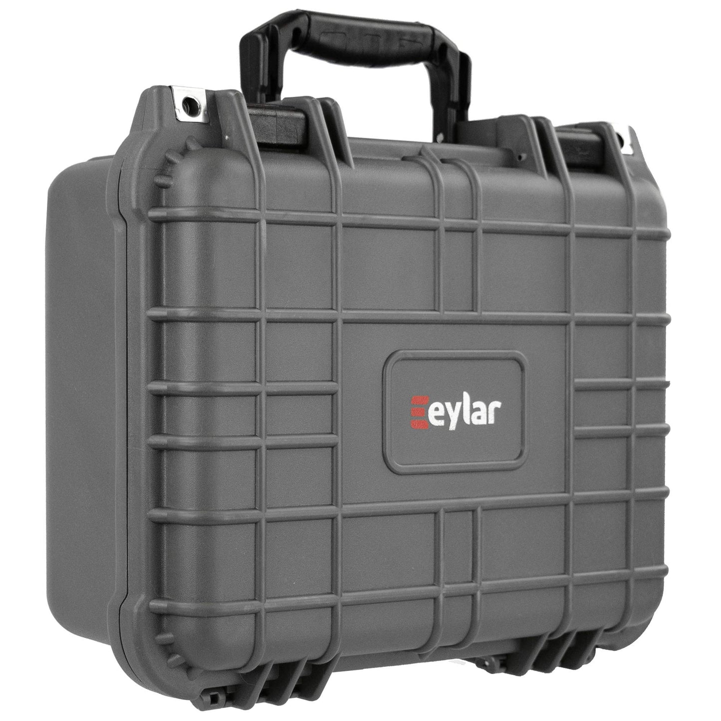 Eylar Protective Gear and Camera Hard Case Water & Shock Proof with Foam 13.37 inch 11.62 inch 6 inch Gray