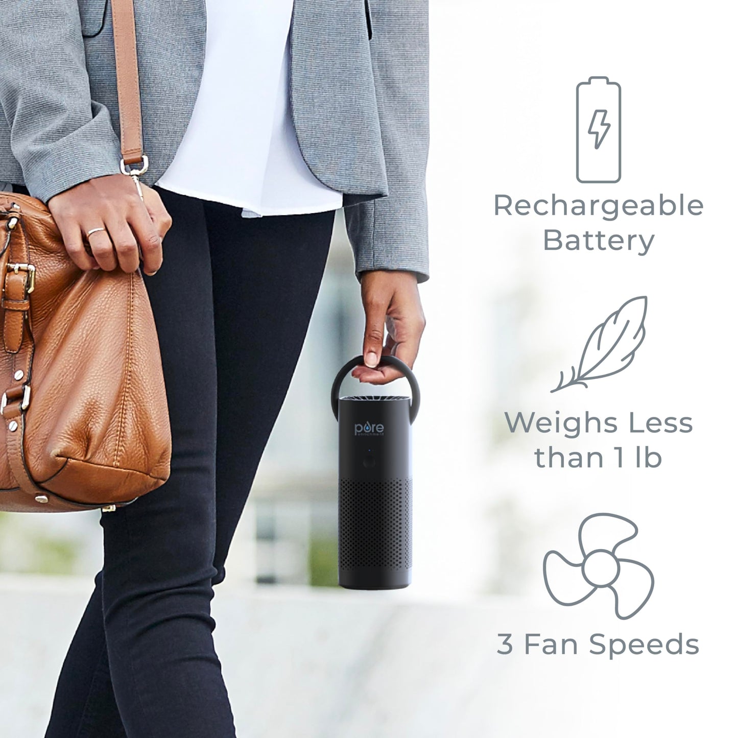 Pure Enrichment PureZone Mini Portable Air Purifier