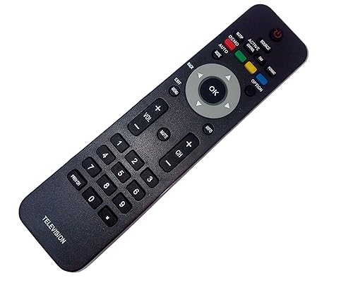 Replaced Remote Control Compatible for Philips 19MF337B27E 32PFL5322D/37 37PFL5332D/37B 42PFL7332D 47MF437B37B 52PFL7422D37B 47PFL5432D37B